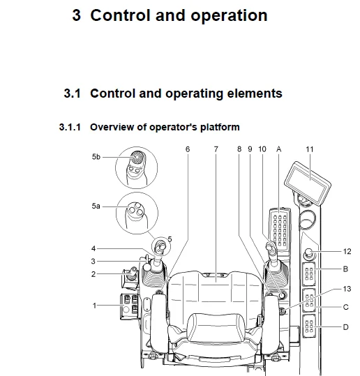 Liebherr Lh120 C 1103 Excavator Operators Operating Manual - DOWNLOAD - Image 3