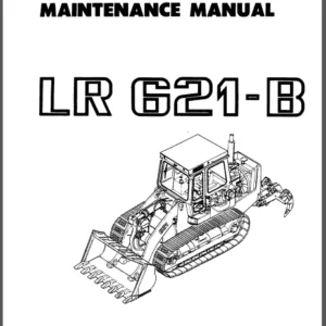 Liebherr Lr621  B Crawler Loader Operation Maintenance Manual From SN 1069 1006 - DOWNLOAD