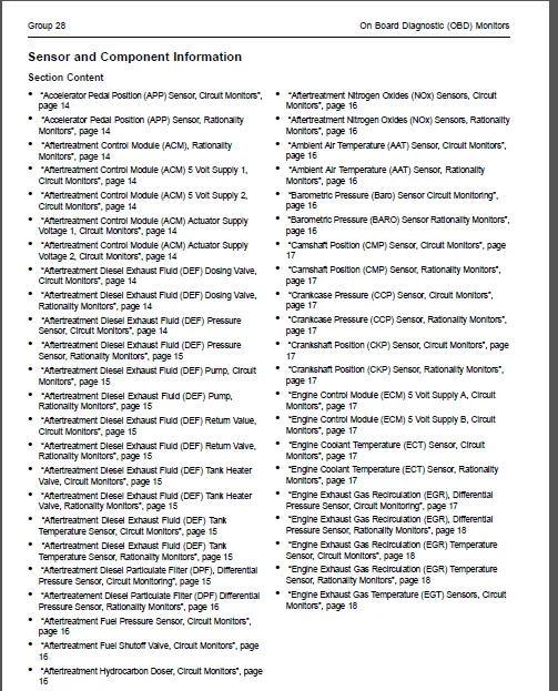 Mack Truck Fault Error Code List Manual 2010 Chu Cxu Gu Td - DOWNLOAD - Image 4
