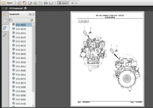 Massey Ferguson Mf 1235 Compact Tractor Parts Manual - PDF DOWNLOAD