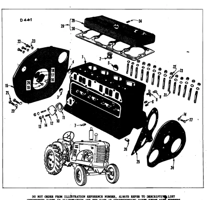 Massey Harris 20 And 20k Tractor Parts Manual 690015m - DOWNLOAD - Image 3