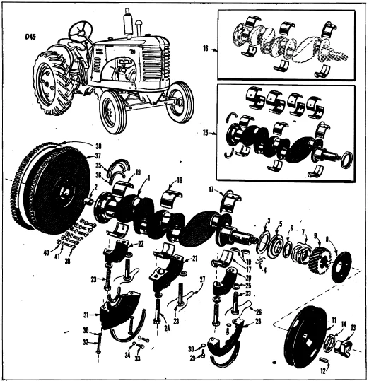 Massey Harris 20 And 20k Tractor Parts Manual 690015m - DOWNLOAD - Image 2