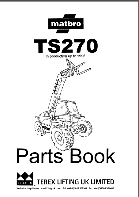 Matbro Ts 300 Workshop Manual