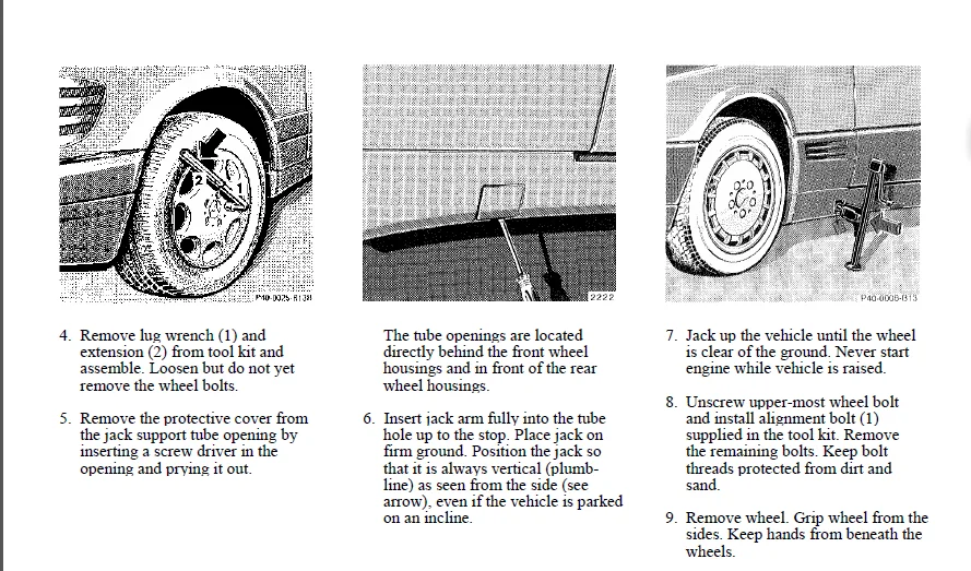 Mercedes Benz 1995 - 1997 S class S 600 Owners User Manual - Pdf Download - Image 4