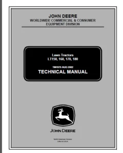 Models Lt150 Lt160 Lt170 Lt180 Lawn And Garden Tractor Service Repair Manual - PDF DOWNLOAD