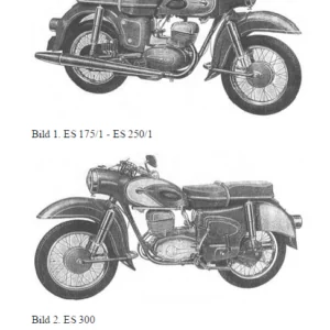 Mz Es 175 250 300 1965 Service Repair Manual - Download
