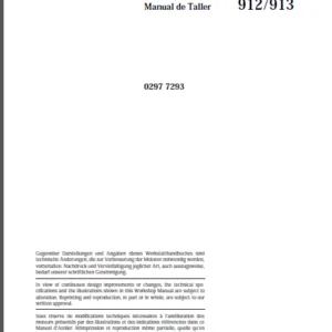 Putzmeister Bsa1407d Manuals Deutz 912 And 913 Series Engine Service Manual - PDF DOWNLOAD