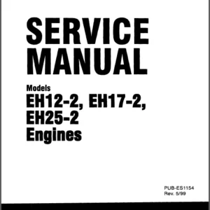 Robin Eh12 2 Eh17 2 Eh25 2 Service Manual - DOWNLOAD