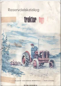 Reservdelskatalog Volvo Bm 425 Traktor Service Manual - Download (SWEDISH)