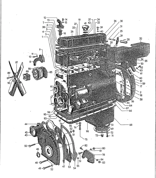 Reservdelskatalog Volvo T21 T25 Traktor - DOWNLOAD - Image 3