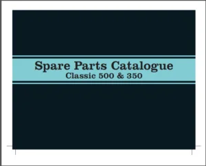 Royal Enfield Classic 500 350 Illustrated Parts Manual - DOWNLOAD