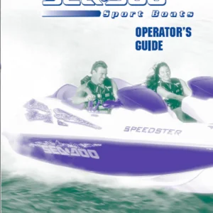 Seadoo Sportster Le 2001 Operators Guide Manual - PDF DOWNLOAD