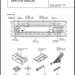 Service Manual Kenwood Kdc 2018 Cd Receiver - Download