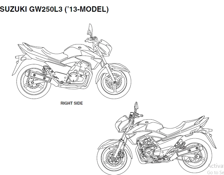 Suzuki Inazuma 250 2012 - 2015 Workshop Service Repair Manual - DOWNLOAD - Image 4