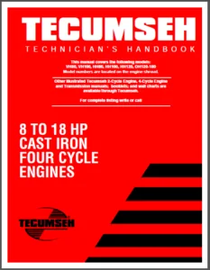 Tecumseh 8 To 18 Hp Technician Service Manual - DOWNLOAD