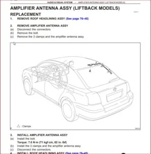 Toyota Avensis 2002 - 2007 COMPLETE SERVICE REPAIR MANUAL - DOWNLOAD