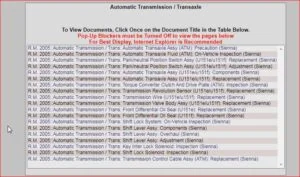 Toyota Sienna 2004 - 2007 Complete Service Repair Workshop Manual DOWNLOAD