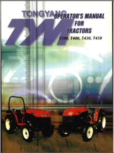 Tym T390 T400 T430 T450 Tractors Operation Maintenance Manual - DOWNLOAD