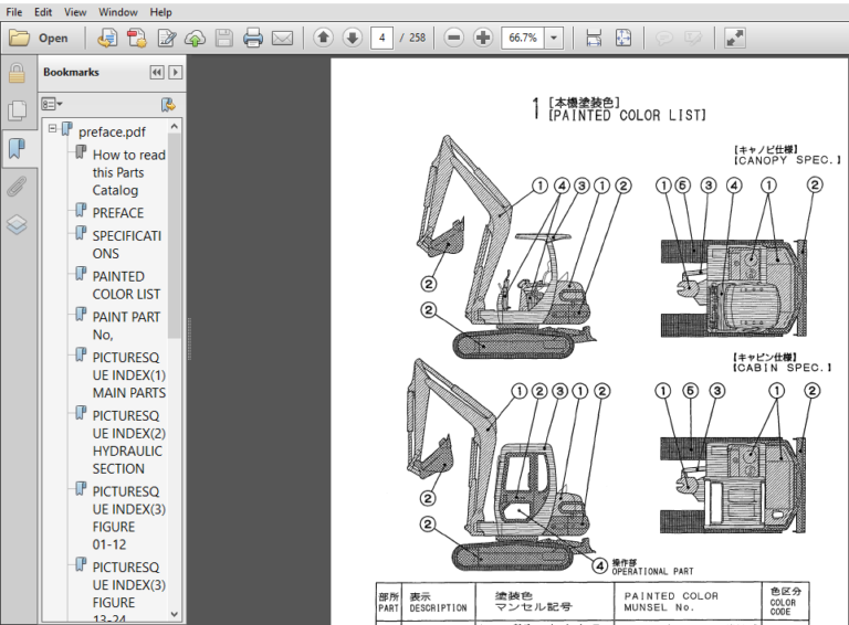 Yanmar Crawler Backhoe B50 2a Parts Catalog Manual - DOWNLOAD ...