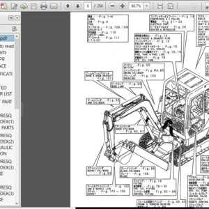 Yanmar Crawler Backhoe B50 2a Parts Catalog Manual - DOWNLOAD