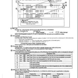 Yanmar Vio50 Crawler backhoe Parts Catalogue - DOWNLOAD