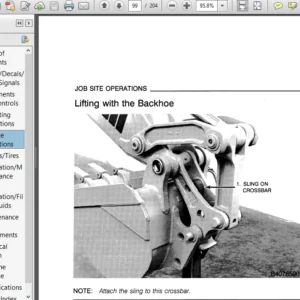 Case 580 SUPER k 580SK Turbo Loader Backhoe Operators Manual - PDF Download