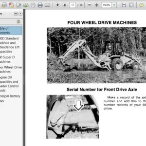 case 580D Loader Backhoe Operators Manual - PDF Download