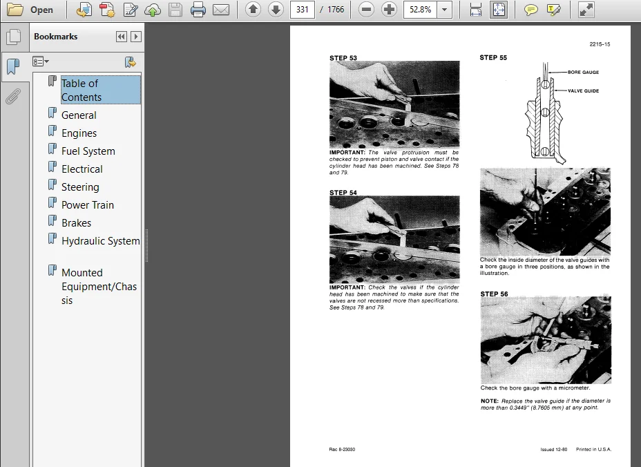 Case 580D Loader Backhoe Service Repair Manual - PDF Download - Image 4