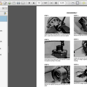 Case 580K phase3 Loader Backhoe Service Manual  -  PDF Download