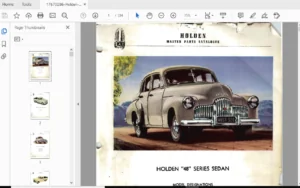 Holden 48 215 50 Fx Fj Parts Book Catalogue Nasco Manual - PDF Download