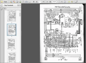 1957 - 1965 Chevy Wiring Diagrams - PDF DOWNLOAD