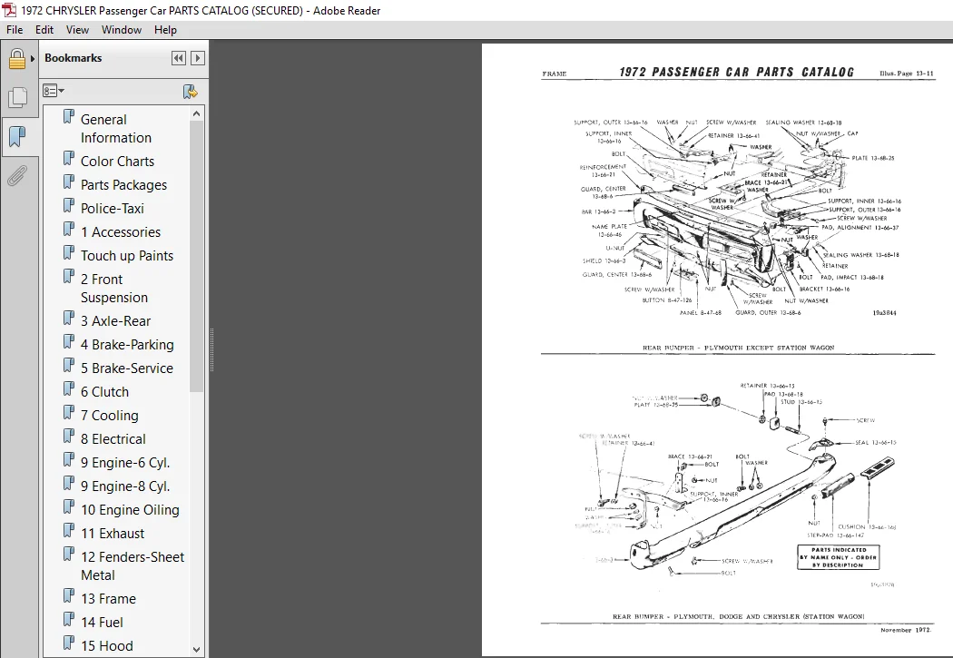 1972 Dodge/Chrysler/Plymouth/Imperial Parts Catalog_Dart/Dart Custom/Swinger/Swinger Special/Demon/Demon 340/Challenger/Challenger Rallye/Coronet/Coronet Custom/Coronet Crestwood/Charge - Image 4