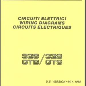 1989 Ferrari 328 Gtb 328 Gts Wiring Diagram Download