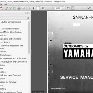 1990 Yamaha 2sd Outboard Service Repair Maintenance Manual - PDF DOWNLOAD