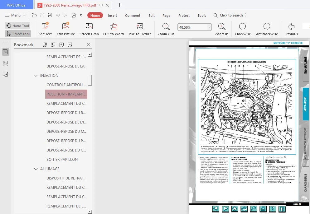 1992-2000 Renault Twingo Workshop Repair Service Manual In French - PDF Download - Image 2