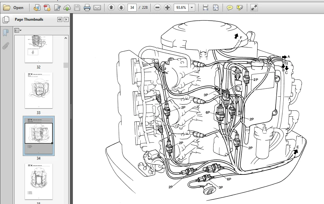 1992 Yamaha 250 Txrq Outboard Service Repair Maintenance Manual - PDF Download - Image 4