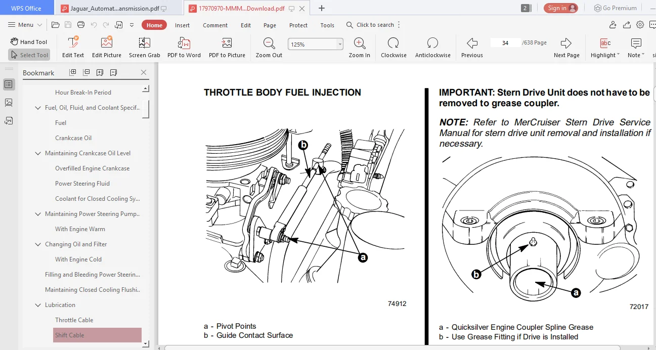 1993-1997  Mercury Mercruiser 18 MARINE ENGINES GM V-6 262 CID (4.3L) Balance Shaft Including Gen + Engines Service Repair Manual - PDF Download - Image 4