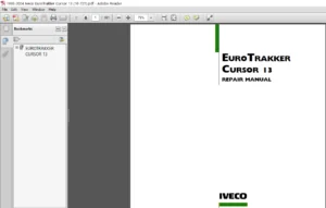 1993 - 2004 Iveco Eurotrakker Cursor 13 18 72t Workshop Repair Service Manual 10102 Quality DOWNLOAD