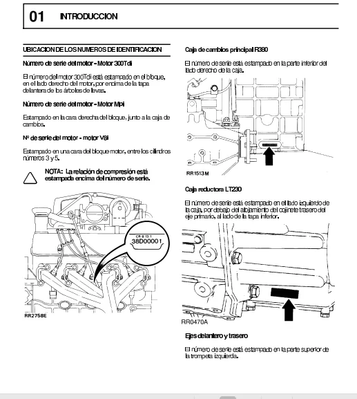 1995-1998 Land Rover Discovery I Workshop Repair Service Manual In Spanish - PDF Download - Image 2