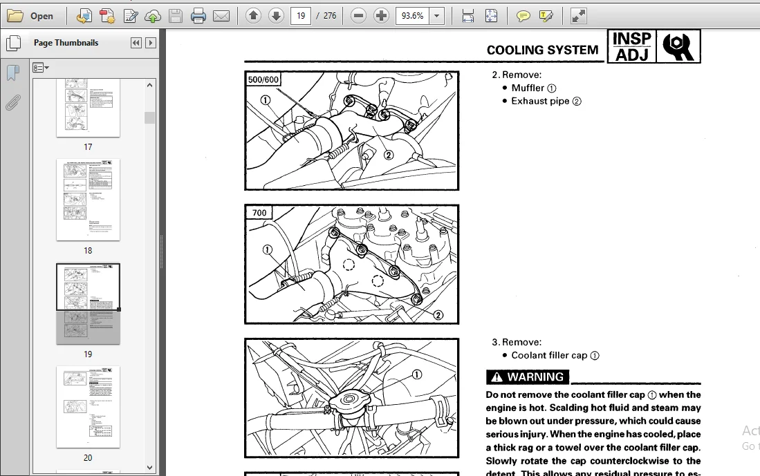 1997 - 1999 Yamaha Mountain Max 600 700 Service Repair Factory Manual Instant Download - Image 3