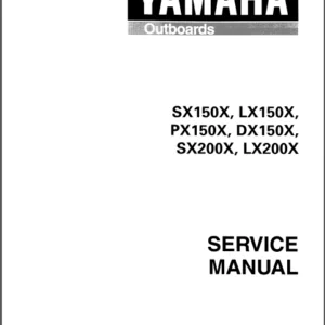 1999 - 2003 Yamaha 150hp 200hp Left Ox66 Efi 2 stroke Outboard Models Service Manual - PDF DOWNLOAD