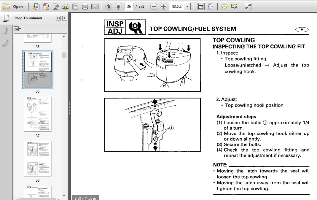 1999 - 2003 Yamaha 150hp 200hp Left Ox66 Efi 2 stroke Outboard Models Service Manual - PDF DOWNLOAD - Image 3