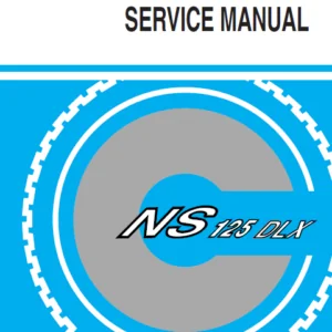 2001 Daelim NS125 Workshop Repair manual- PDF DOWNLOAD