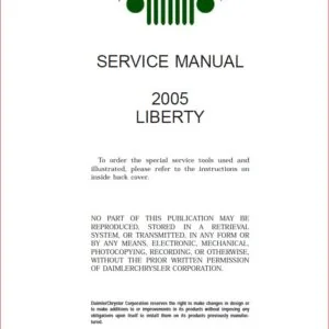 2002 2003 2004 2005 2006 2007 Jeep Liberty KJ  JEEP CHEROKEE  COMPLETE Service Repair Workshop Manual - PDF DOWNLOAD
