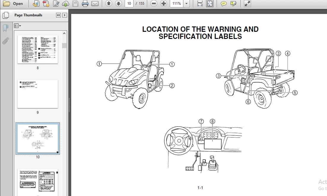 2004-2008 Yamaha Rhino 660 YXR660 Service Manual Download + Owners Manual 04-08 YXR 660 ATV Workshop Shop Repair Manual - Image 3