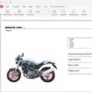 2004 Ducati M1000s Parts Manual - PDF DOWNLOAD