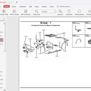 2005 Dodge Ram Dr Parts Catalog Manual - PDF DOWNLOAD