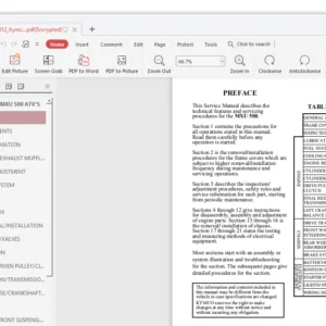 2006 - 2012 Kymco Mxu 500 Atv Repair Manual - PDF Download