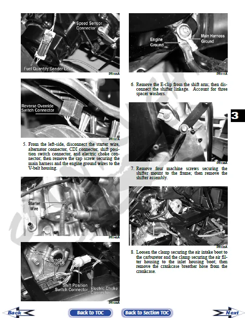 2006 Arctic Cat Prowler Service Repair Workshop Manual Download - Image 3