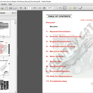 2006 Arctic Cat Prowler Service Repair Workshop Manual Download